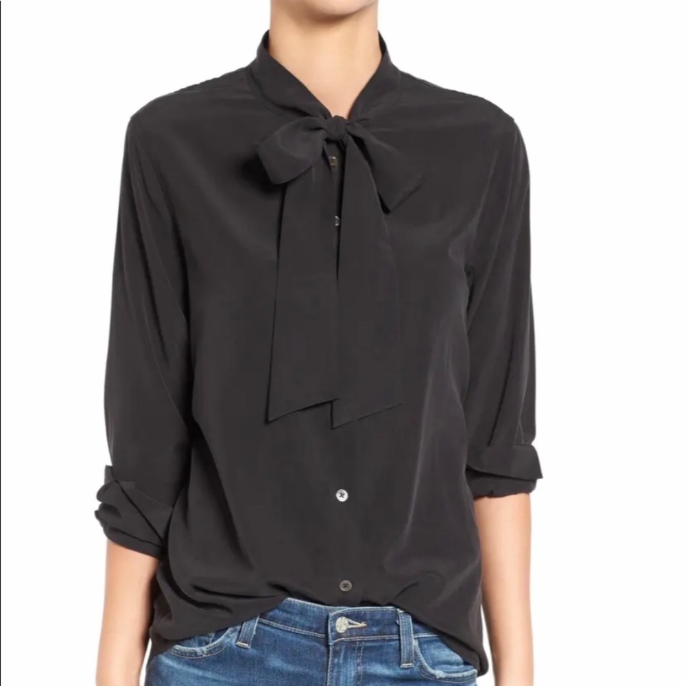 AG Adriano Goldschmeid The Arley Silk Blouse